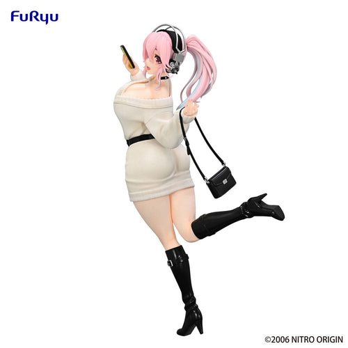 Super Sonico - Super Sonico: Winter Memory Ver. - Trio-Try-iT PVC Statue (21 cm)