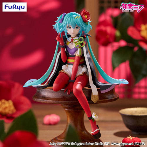 Vocaloid - Hatsune Miku: Flower Fairy Camellia Ver. - Noodle Stopper PVC Statue (15 cm)