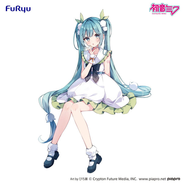 Vocaloid - Hatsune Miku: Flower Fairy Lily of the Valley Ver. - Noodlestopper PVC Statue (14 cm)