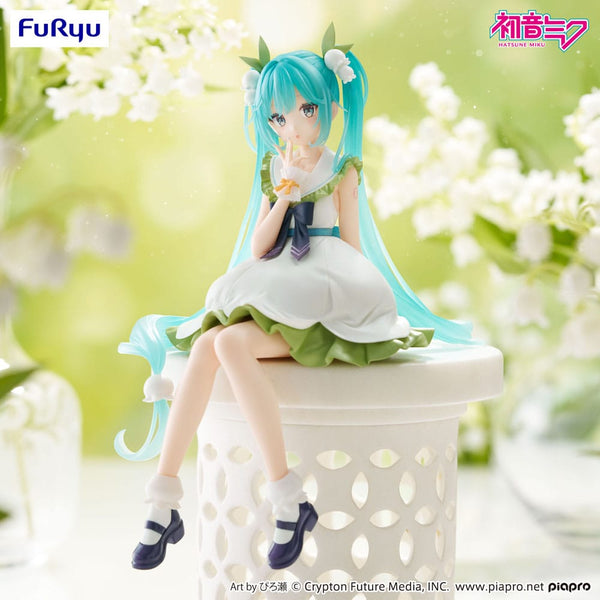 Vocaloid - Hatsune Miku: Flower Fairy Lily of the Valley Ver. - Noodlestopper PVC Statue (14 cm)