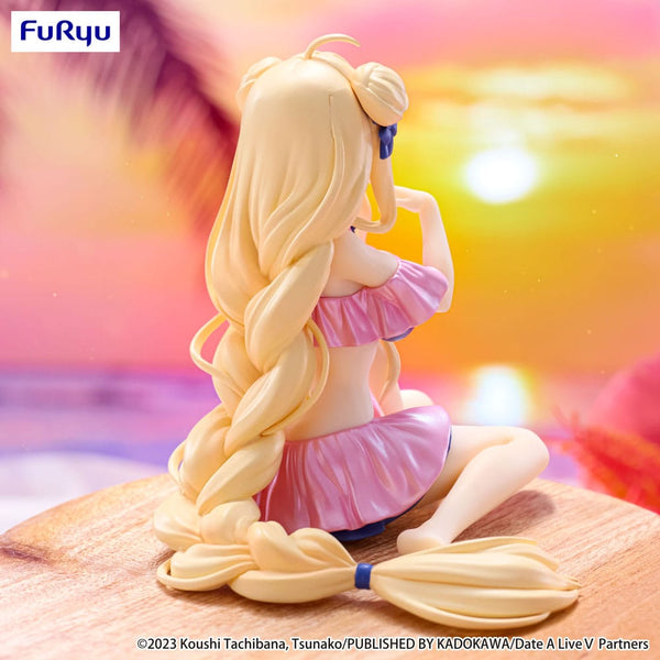 Date A Live V - Mukuro Hoshimiya: Swimsuit Pastel Pink Color Ver. - Noodle Stopper PVC Statue (13 cm)