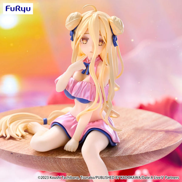 Date A Live V - Mukuro Hoshimiya: Swimsuit Pastel Pink Color Ver. - Noodle Stopper PVC Statue (13 cm)