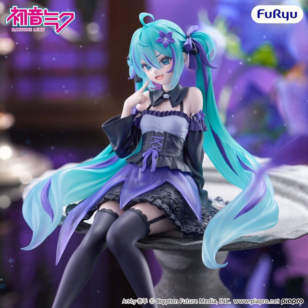 Hatsune Miku - Hatsune Miku: Flower Fairy Bellflower Ver. - Noodle Stopper PVC Figur (14 cm)