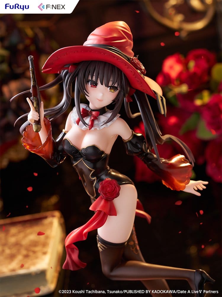 Date A Live V - Kurumi Tokisaki: Witch Style Ver. - F:Nex PVC Figure 1/7 (25 cm)