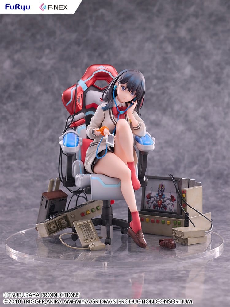 SSSS. Gridman Universe - Rikka Takarada: Gaming Chair Ver. - BiCute Bunnies PVC Statue (19 cm)