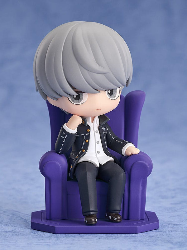 Persona 4 Golden - Protagonist - Qset PVC Statue (8 cm)