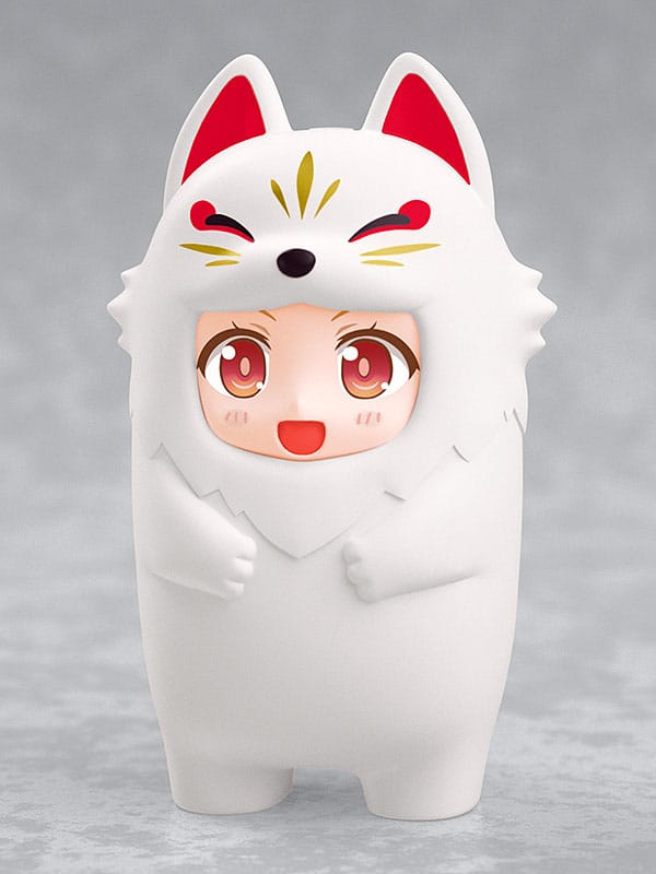 Nendoroid More - Kigurumi Ansigtsholder - White Kitsune