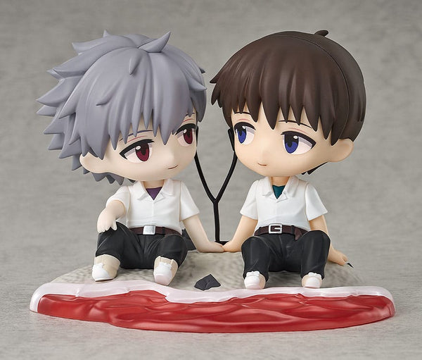 Rebuild of Evangelion - Shinji Ikari & Kaworu Nagisa - Chibi Figur (8 cm)