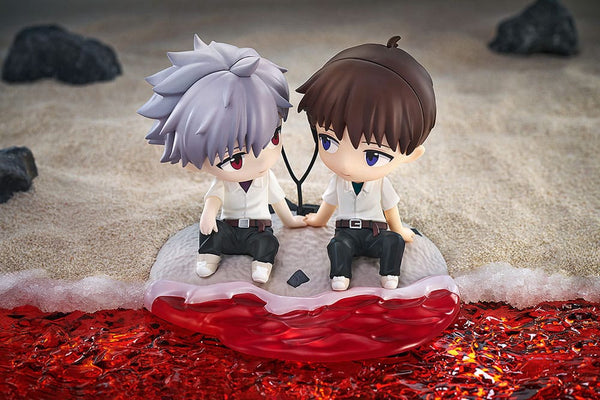Rebuild of Evangelion - Shinji Ikari & Kaworu Nagisa - Chibi Figur (8 cm)