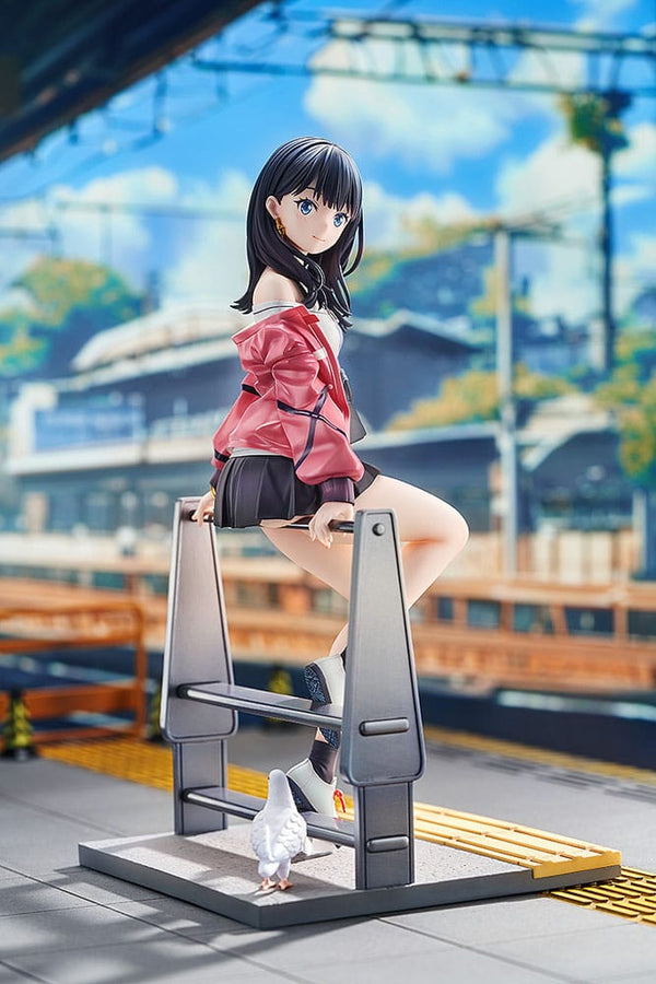 SSSS.Gridman / Azur Lane. - Takarada Rikka: Blue Sky Station ver. - 1/7 PVC figur