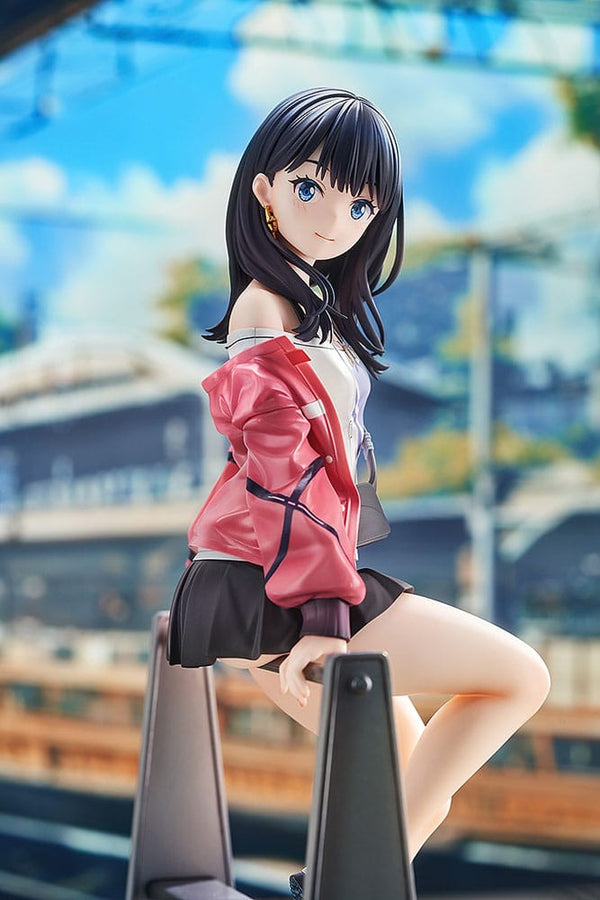 SSSS.Gridman / Azur Lane. - Takarada Rikka: Blue Sky Station ver. - 1/7 PVC figur