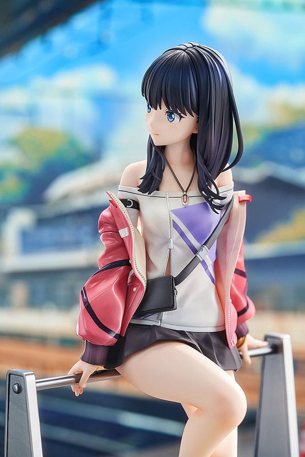 SSSS.Gridman / Azur Lane. - Takarada Rikka: Blue Sky Station ver. - 1/7 PVC figur