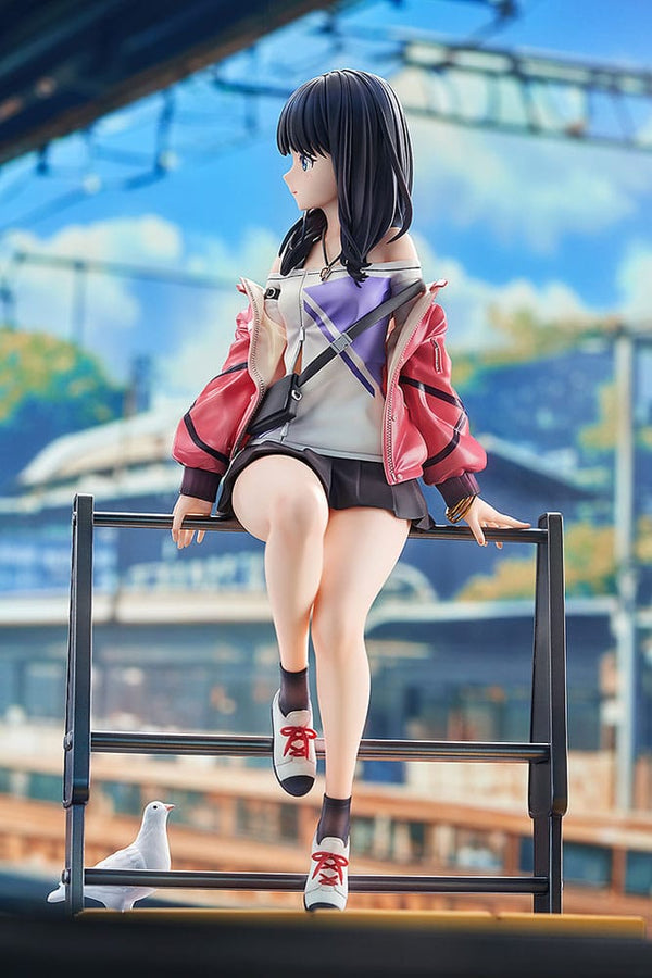 SSSS.Gridman / Azur Lane. - Takarada Rikka: Blue Sky Station ver. - 1/7 PVC figur