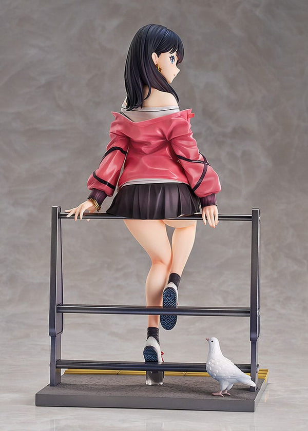 SSSS.Gridman / Azur Lane. - Takarada Rikka: Blue Sky Station ver. - 1/7 PVC figur