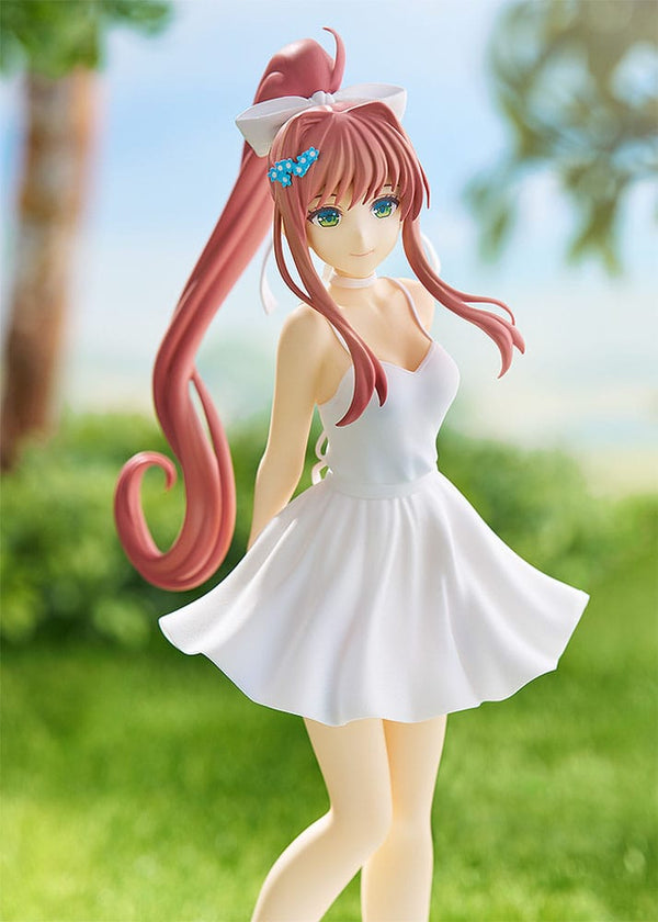 Doki Doki Literature Club! - Monika: White Dress Ver. - Pop up Parade figur