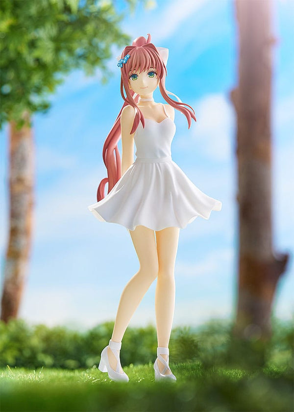 Doki Doki Literature Club! - Monika: White Dress Ver. - Pop up Parade figur