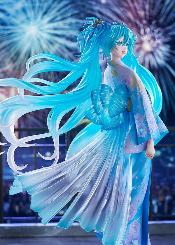 Vocaloid - Hatsune Miku: Music & Fire Works Ver. - PVC Figur 1/7 (23 cm)
