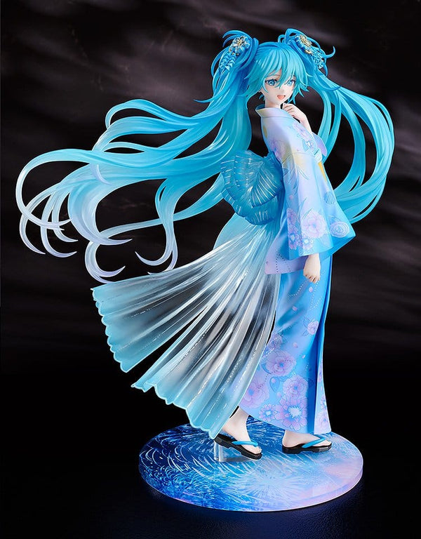 Vocaloid - Hatsune Miku: Music & Fire Works Ver. - PVC Figur 1/7 (23 cm)