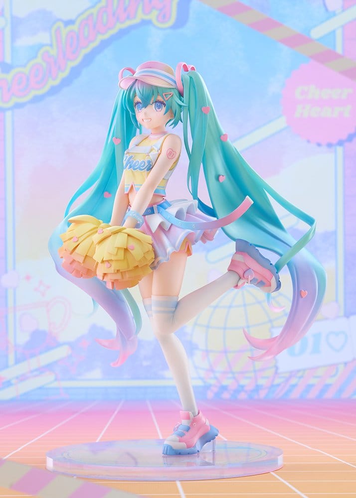 Vocaloid - Hatsune Miku: Cheerleading Ver. - G.S. Collection PVC Figur 1/7 (25 cm)