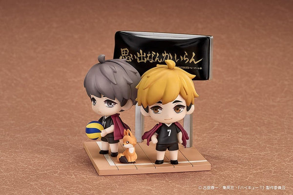Haikyu!! - Atsumu Miya & Osamu Miya - Qset+ Mini Figurer 2-Pack (8 cm)