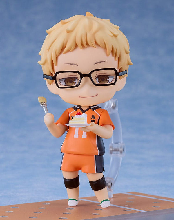 Haikyu!! - Kei Tsukishima: The New Karasuno Ver. - Nendoroid Action Figur (10 cm)