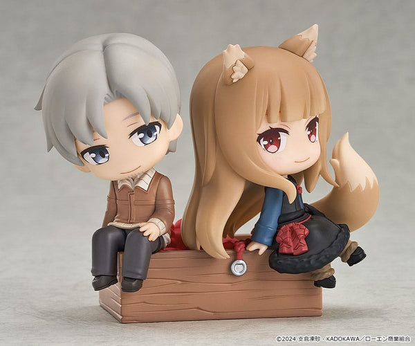 Spice and Wolf: Merchant Meets the Wise Wolf - Lawrence & Holo - Mini Memory Mini Figur (8 cm)