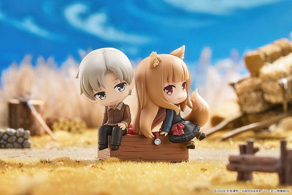 Spice and Wolf: Merchant Meets the Wise Wolf - Lawrence & Holo - Mini Memory Mini Figur (8 cm)
