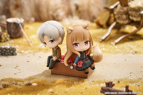 Spice and Wolf: Merchant Meets the Wise Wolf - Lawrence & Holo - Mini Memory Mini Figur (8 cm)