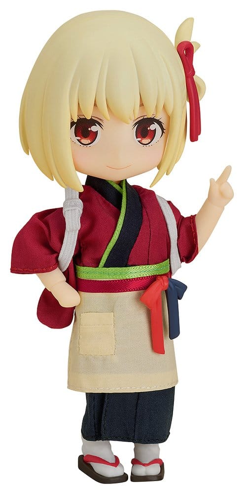 Lycoris Recoil - Chisato Nishikigi: Cafe LycoReco Uniform Ver. - Nendoroid Doll Action Figur (14 cm)
