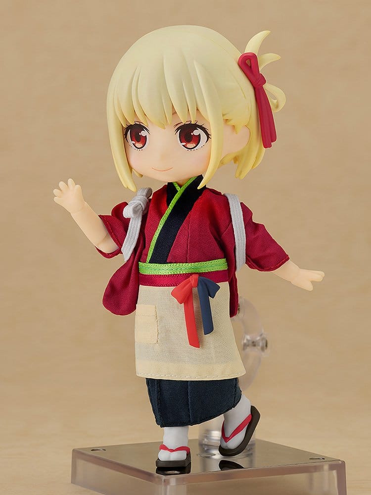 Lycoris Recoil - Chisato Nishikigi: Cafe LycoReco Uniform Ver. - Nendoroid Doll Action Figur (14 cm)