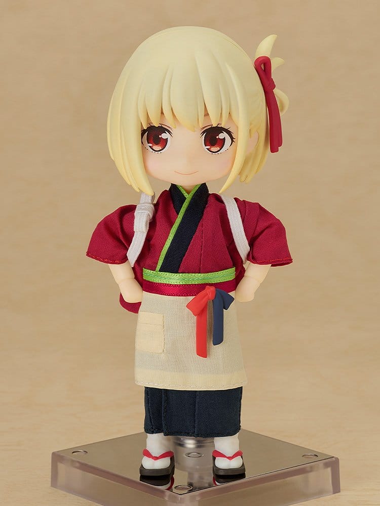 Lycoris Recoil - Chisato Nishikigi: Cafe LycoReco Uniform Ver. - Nendoroid Doll Action Figur (14 cm)