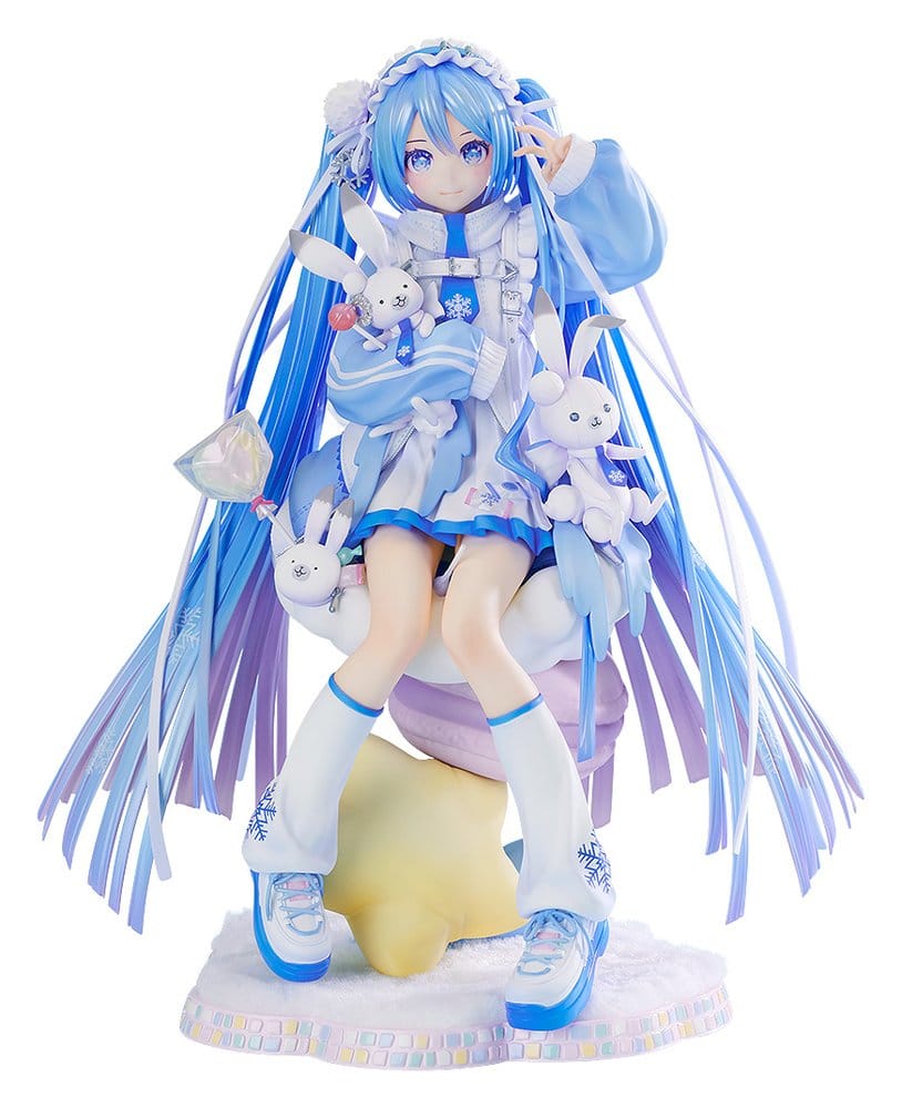 Vocaloid - Hatsune Miku: Snow Miku: Yukiiro Pop Ver. - PVC Statue 1/7 (24 cm)