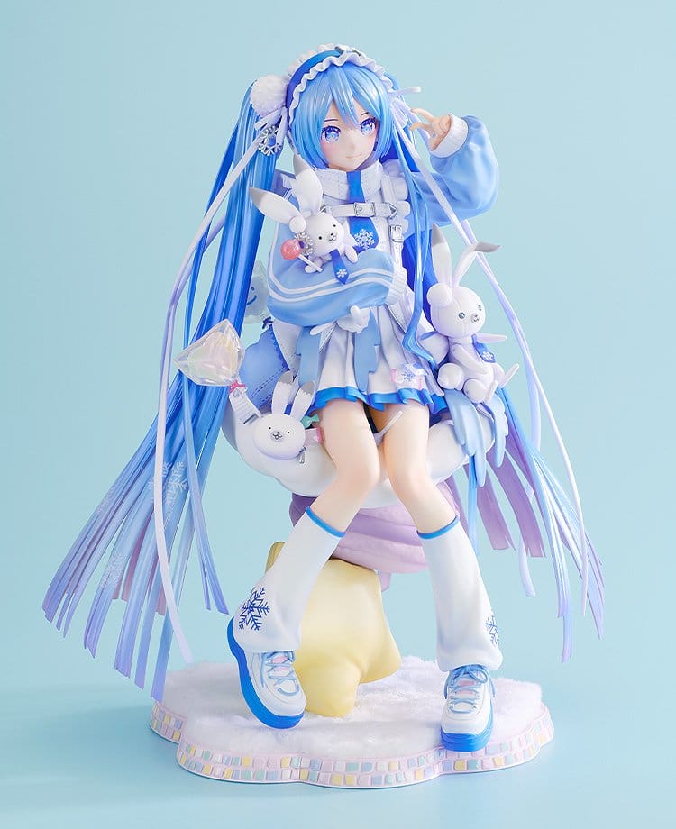 Vocaloid - Hatsune Miku: Snow Miku: Yukiiro Pop Ver. - PVC Statue 1/7 (24 cm)