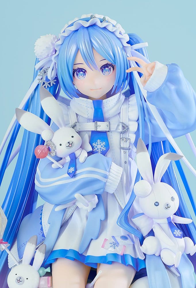 Vocaloid - Hatsune Miku: Snow Miku: Yukiiro Pop Ver. - PVC Statue 1/7 (24 cm)