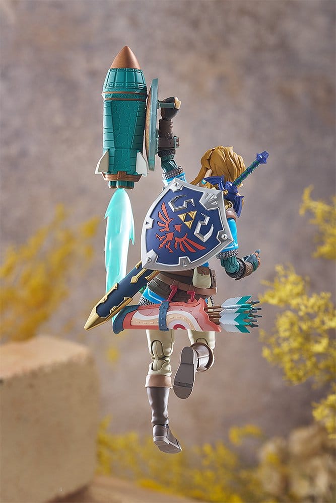The Legend of Zelda: Tears of the Kingdom - Link: Tears of the Kingdom Ver. DX Edition - Figma Action Figur (15 cm)