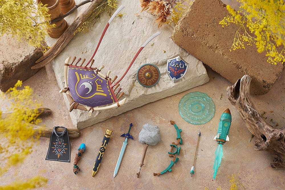 The Legend of Zelda: Tears of the Kingdom - Link: Tears of the Kingdom Ver. DX Edition - Figma Action Figur (15 cm)