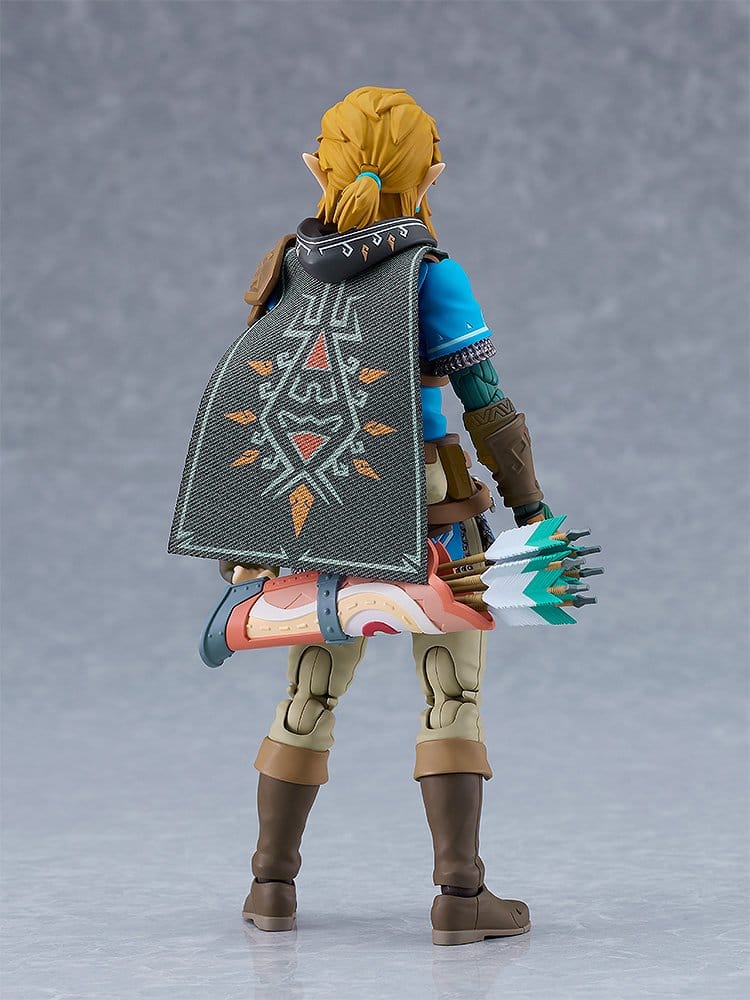 The Legend of Zelda: Tears of the Kingdom - Link: Tears of the Kingdom Ver. DX Edition - Figma Action Figur (15 cm)