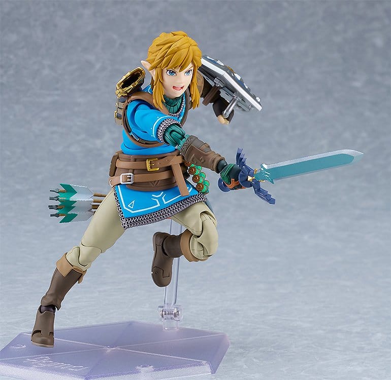 The Legend of Zelda: Tears of the Kingdom - Link: Tears of the Kingdom Ver. DX Edition - Figma Action Figur (15 cm)