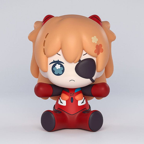 Neon Genesis Evangelion - Asuka Shikinami Langley: Eye Patch Ver. - Huggy Good Smile Chibi Figur (7 cm)