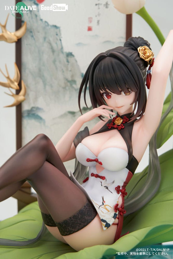 Date A Live - Tokisaki Kurumi: Black China Dress Ver. - 1/7 PVC figur