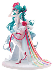Hatsune Miku GT Project - Racing Miku: 15th "Rhapsody" 2010-2025 Ver. - G.S. Collection PVC Figur 1/7 (27 cm)