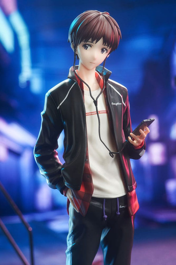 Neon Genesis Evangelion - Ikari Shinji: Radio Eva Part 3 Ver. - PVC Statue 1/7 (26 cm)