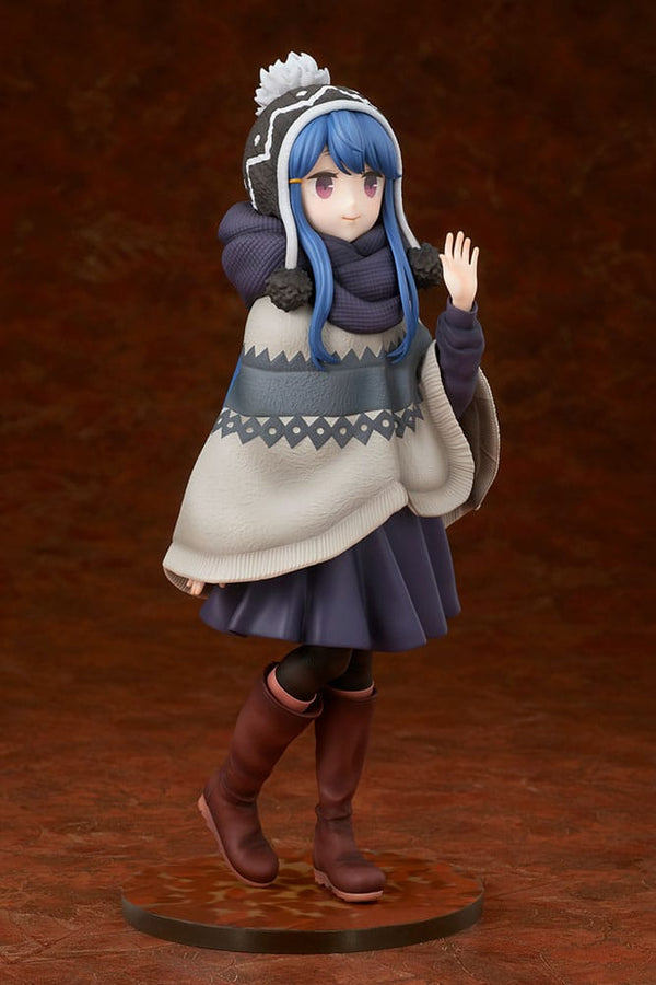 Yuru Camp - Shima Rin: Lake Shibire Camping Ver. - 1/7 PVC figur