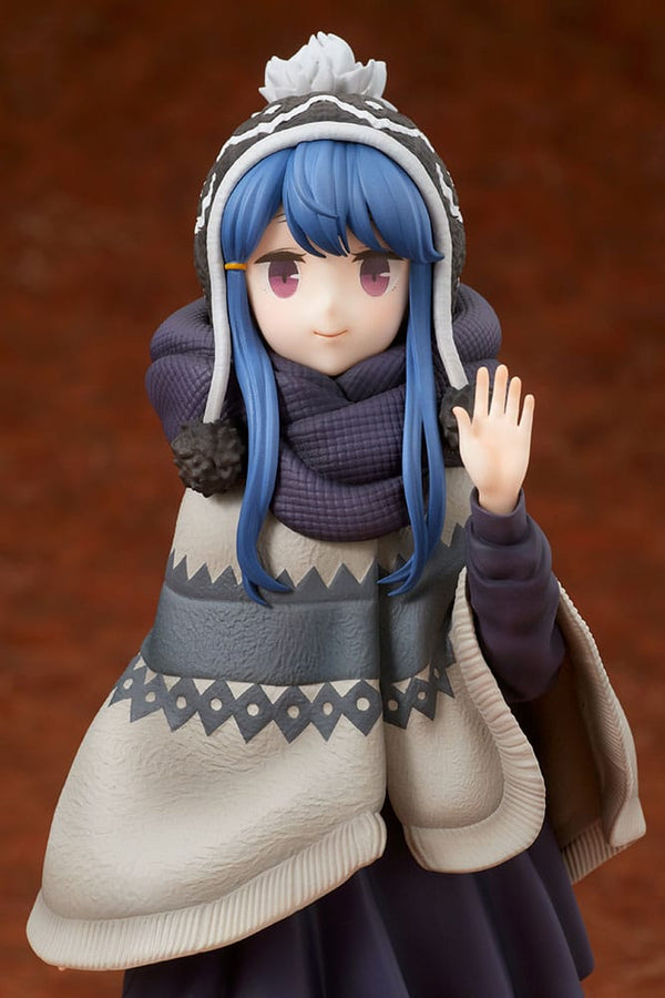 Yuru Camp - Shima Rin: Lake Shibire Camping Ver. - 1/7 PVC figur