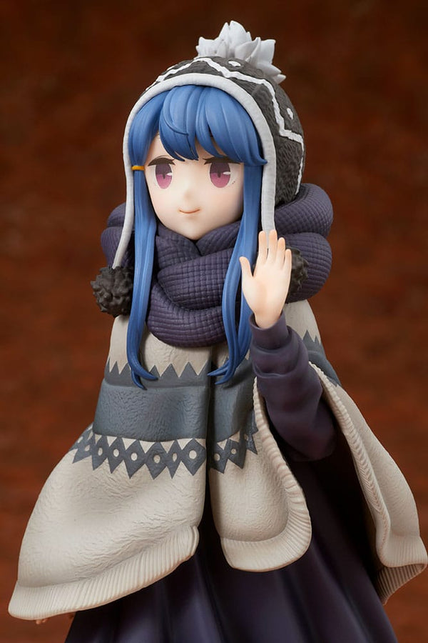 Yuru Camp - Shima Rin: Lake Shibire Camping Ver. - 1/7 PVC figur