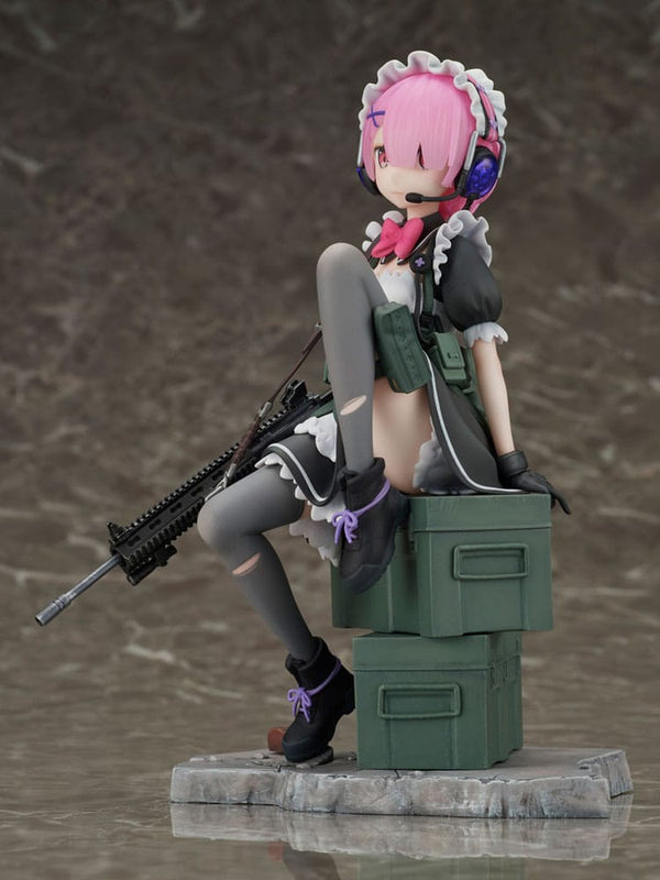 Re:ZERO Starting Life in Another World - Ram: Military ver. - 1/7 PVC figur (forudbestilling)