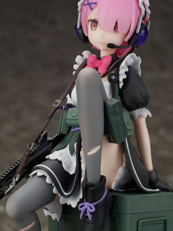 Re:ZERO Starting Life in Another World - Ram: Military ver. - 1/7 PVC figur (forudbestilling)
