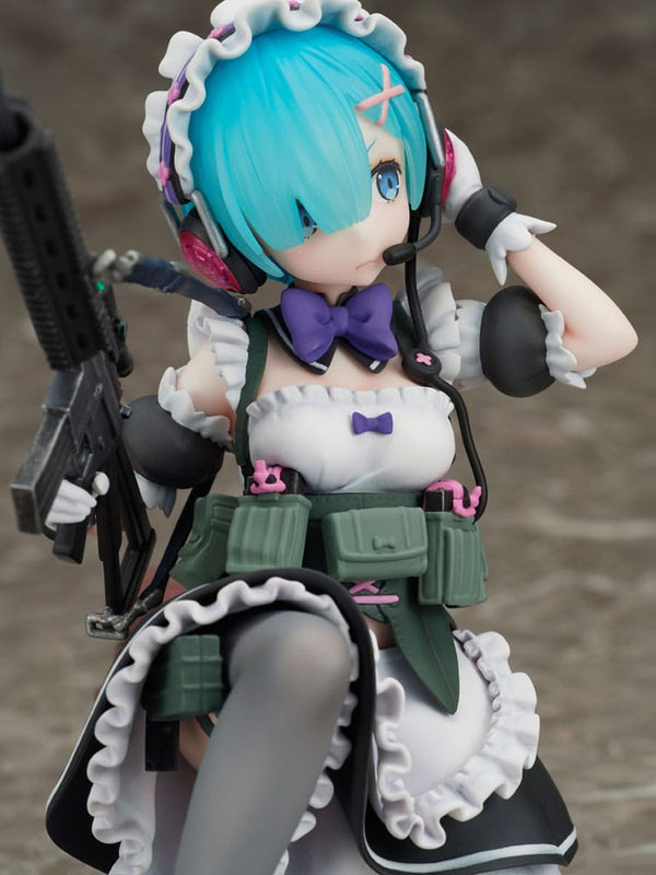 Re:ZERO Starting Life in Another World - Rem: Military ver. - 1/7 PVC figur (forudbestilling)
