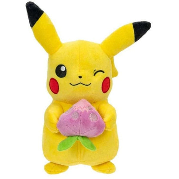 Pokemon - Pikachu med Pecha bær: blinkende version. - Bamse