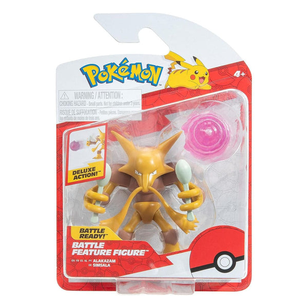 Pokemon - Alakazam: Pokémon Battle Feature - PVC Figur